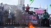 Demonstran anti LGBT di Banda Aceh, 2 Februari 2018.