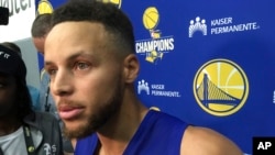 Stephen Curry, Oakland, Californie, le 23 septembre 2017. 