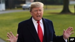 El presidente de Estados Unidos Donald Trump.