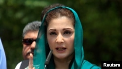 د نوازشریف لور میرم نواز هم د سیاست په میدان کې فعالا ده