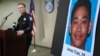 Sacramento Police Chief Sam Somers Jr. announces the arrest of James Tran, Nov. 4, 2015, who is charged with the attempted homicide of Airman 1st Class Spencer Stone during an altercation in October, in Sacramento, California.