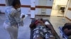 Feridos nas urgências do Hospital Central de Maputo em resultados dos protestos eleitorais em Moçambique, 24 de Dezembro 2024. Fotografia de Francisco Júnior