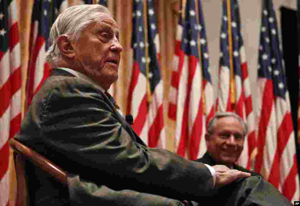 Ben Bradlee, mantan direktuf eksekutif harian Washington Post. 