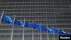 벨기에 브뤼셀의 유럽연합(EU) 본부.