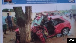 Angola Malanje car aciddents - acidentes de viação em Malanje