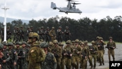 澳菲兩軍在菲律賓並舉行聯合訓練（資料照：2023年8月25日）