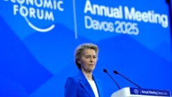 Participantes en Foro Económico Mundial hablan de medidas anunciadas por el presidente Trump