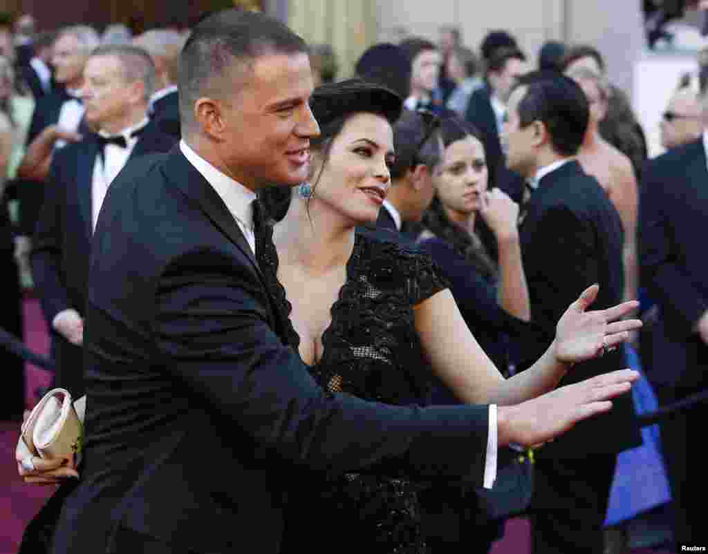 Channing Tatum and Jenna Dewan