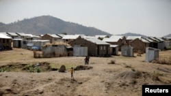 Le camp de réfugiés de Hitsats, dans la région du Tigré, le 9 novembre 2017.