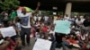 Families of Kidnapped Nigerian Girls Protest for Rescue