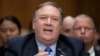 Secretary of State Mike Pompeo appears before the Senate Foreign Relations Committee as lawmakers demand specifics from him on President Donald Trump's meeting with Russian leader Vladimir Putin in Helsinki last week, on Capitol Hill in Washington, July 25, 2018.