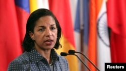 U.S. ambassador to the United Nations Susan Rice. 