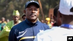 Prezida w'Uburundi Pierre Nkurunziza