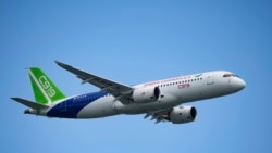 中國C919客機。