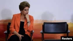 La présidente Dilma Rousseff.