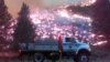 Incendios forestales en 11 estados de EE.UU.
