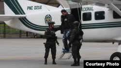 Erickson Vargas Cardona, conocido como alias “Sebastián”, máximo cabecilla de la “Oficina de Envigado”, fue capturado este miércoles 8 de agosto en el departamento colombiano de Antioquia. [Foto: Policía de Colombia]