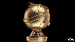 Imagen oficial de una de las estatuillas de los premios Globo de Oro, que se entregan el domingo 28 de febrero.