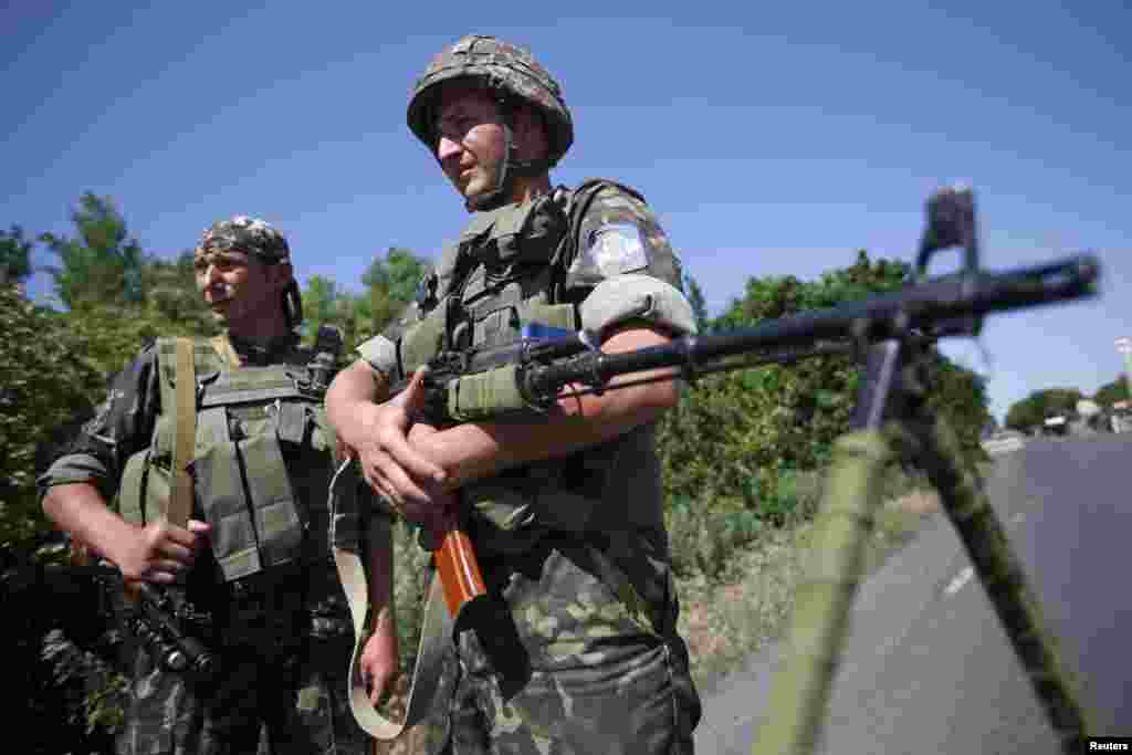 Ukraina kuchlari, Donetsk, 5-iyun, 2014