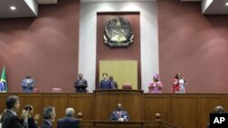 Assembleia Nacional de Angola recebendo a presidente Dilma Rousseff, do Brasil (foto de arquivo)
