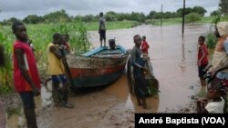 Nesta imagem de arquivo, Inundações em Manica, Moçambique, 2017
