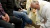 Female Juvenile Detainees Get Feet Washed by Pope