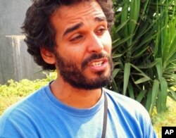 Luaty Beirão, cujo nome artístico é Ikonoklasta e fez, antes, fama como Brigadeiro Mata-Frakuxz