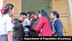 ပြည်လုံးကျွတ်သန်းခေါင်စာရင်း ကောက်ယူရေး လဝကပြင်ဆင်ဆောင်ရွက်နေ