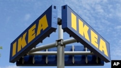 This photo taken June 3, 2015, shows an IKEA store in Miami. 