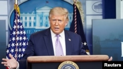 Donald Trump na Casa Branca