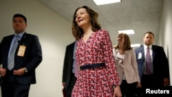 Penjabat Sementara Direktur Central Intelligence Agency (CIA), Gina Haspel, di Gedung Capitol, Washington, 7 Mei 2018. (Foto: dok).