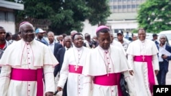 B'episko ya CENCO (Conférence épiscopale nationale du Congo), na centre interdiocesain, Kinshasa, 1er janvier, 2017.