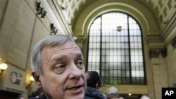 US Senator Richard Durbin is among the lawmakers underscoring the alliance between the United States and South Korea (file photo)