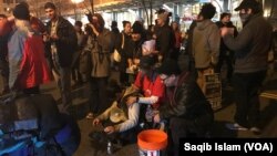 川普总统支持者和反对者在南加州发生冲突， 有两人受轻伤