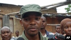 O porta-voz da polícia em Nampula, Inácio João Dina