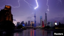 上海浦東金融區（2020年8月10日）