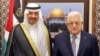 نخستین سفیر عربستان سعودی در تشکیلات خودگردان فلسطینی با محمود عباس دیدار کرد