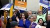 U.S. Senator Cortez Masto speaks to the news media after winning her re-election in Las Vegas