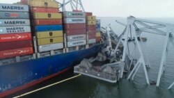 Baltimore espera la llegada de una de las grúas más grandes del mundo para apoyar remoción de escombros del puente colapsado
