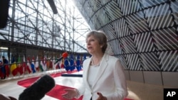 May dijo que ningún ciudadano europeo que se encuentre en el Reino Unido, será obligado a irse