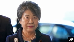 가미카와 요코 일본 외무상. 