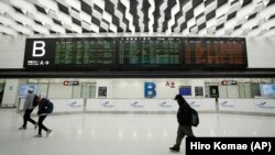 일본 도쿄 인근 나리타 국제공항 국제선 터미널이 지난달 2일 한산한 모습을 보이고 있다. (자료사진)