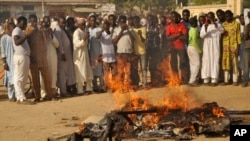 Hoton Yarinyar da aka kona a Jahar Bauchi