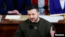 Про скоєння Росією геноциду щодо українського народу під час свого виступу в Конгресі США 21 грудня говорив президент України Володимир Зеленський