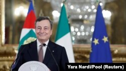 ماریو دراگی، صدراعظم ایتالیا، پس از تلاش های زیاد توانست این نشست را برگزار کند، زیرا کشور های مختلف در مورد تعامل با طالبان دیدگاه های متفاوت دارند