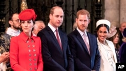 Prince Harry The Duke of Sussex and Duchess Meghan of Sussex intend to step back their duties and responsibilities as senior members of the British Royal Family. , Jan. 9, 2020.