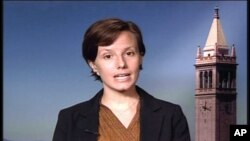 Sarah Shourd via video-link from Berkeley, California, during an exclusive interview with Voice of America's Persian News Network (PNN) -- watch the full interview below
