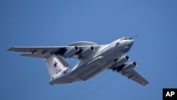 ARHIVA - Ruski avion Beriev A-50 (Foto: AP/Alexander Zemlianichenko)