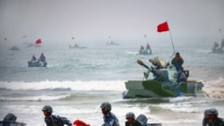 中國宣佈在台灣對岸舉行實彈軍演