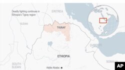 Eneo lenye vita huko Tigray Ethiopia